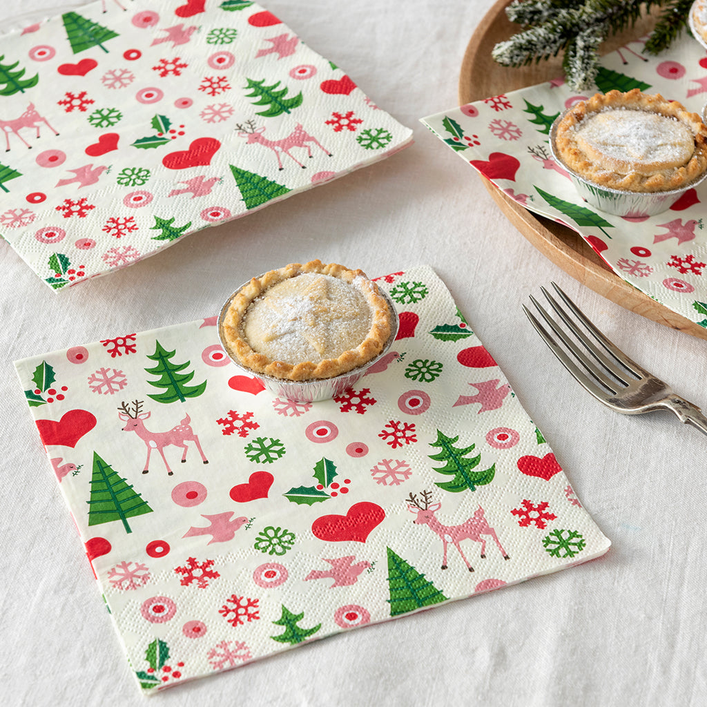 Christmas Napkins & Linens