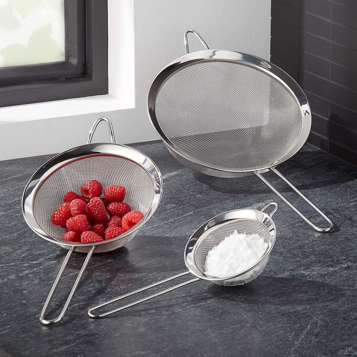 Strainers