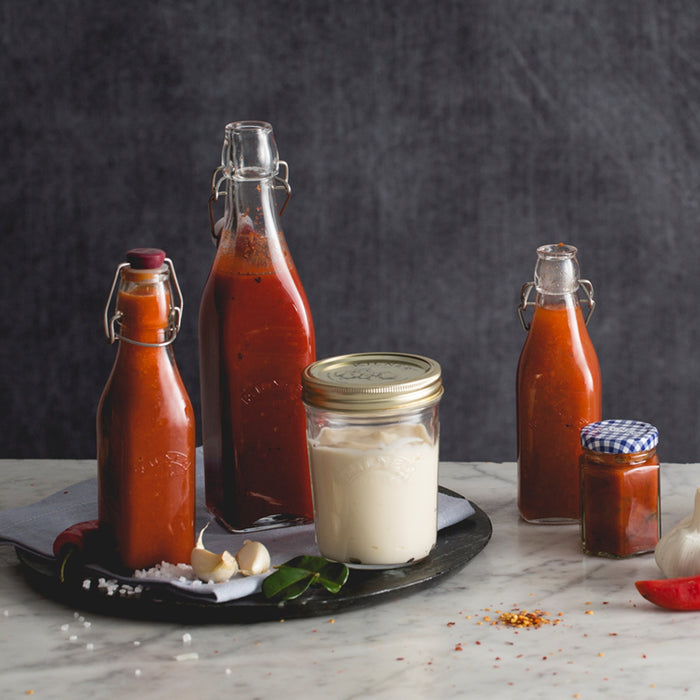 Kilner 250ml Glass Flip Top Preserve Bottle