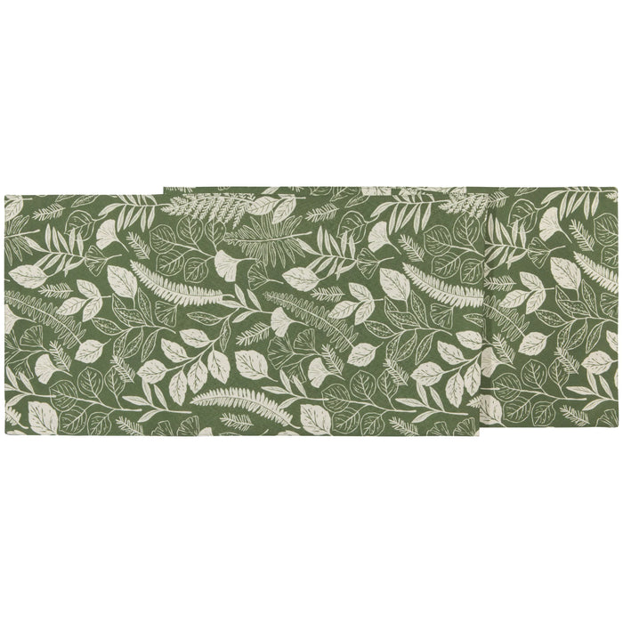 Danica Now Designs Table Runner Clean Coast Fern & Frond - Bear Country Kitchen