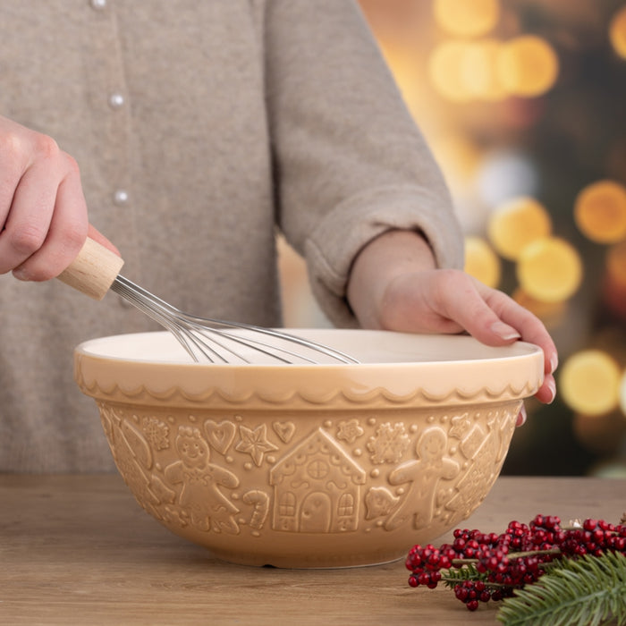 Mason Cash Mixing Bowl 2.7L (24CM) Gingerbread