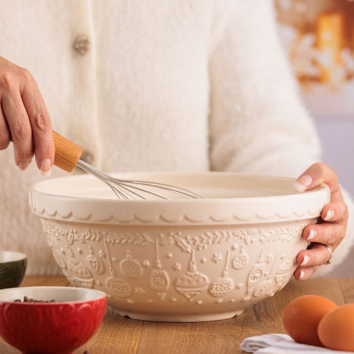 Mason Cash Mixing Bowl 3.3L (26CM) Deck The Halls