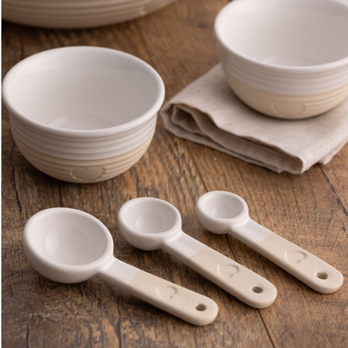 Mason Cash Measuring Spoon Set Of 3 Rustic - Bear Country Kitchen