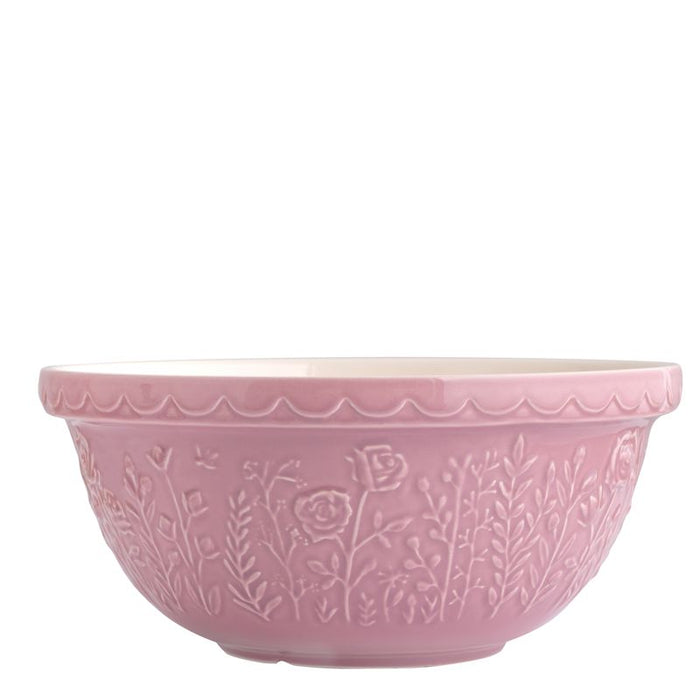 Mason Cash Mixing Bowl 29CM Meadow Pink 4L - Bear Country Kitchen
