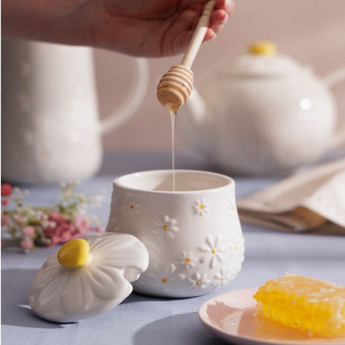 Price & Kensington Honey Pot & Drizzler  Daisy - Bear Country Kitchen