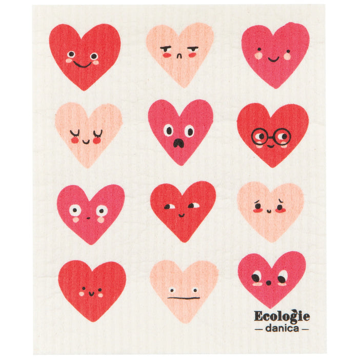 Danica Now Designs Swedish Dish Cloth Heart To Heart - Bear Country Kitchen