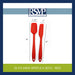RSVP Mini Silicone Spatula Set Of 2 Red - Bear Country Kitchen