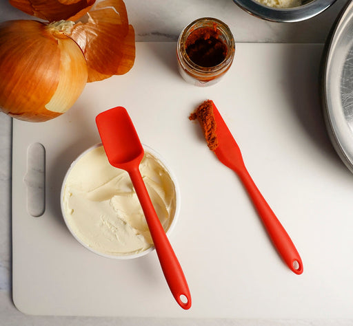 RSVP Mini Silicone Spatula Set Of 2 Red - Bear Country Kitchen