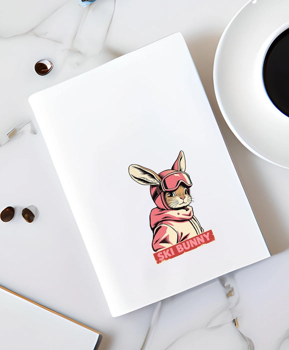 Sofs Design Sticker Ski Bunny