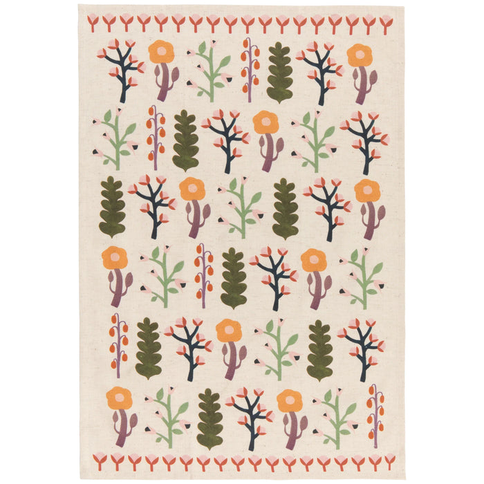 Danica Studio Linen Blend Dishtowel Set Of 2 Petal Power - Bear Country Kitchen