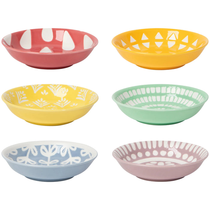 Danica Now Designs Pinch Bowls Set Of 6 Dewdrop - Bear Country Kitchen