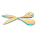 Brilliant Bamboo Maple Salad Servers - Bear Country Kitchen