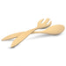 Brilliant Bamboo Maple Salad Servers - Bear Country Kitchen