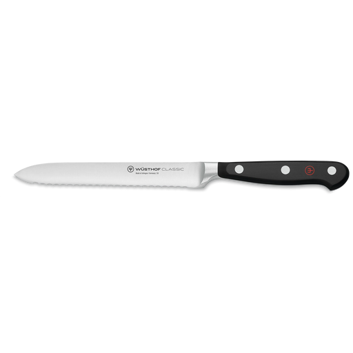 Wusthof Classic Serrated Utility Knife - Bear Country Kitchen