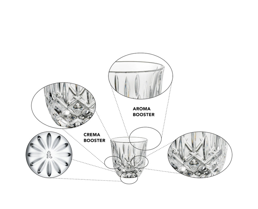 Nachtmann Noblesse Barista Espresso Set of 2 - Bear Country Kitchen