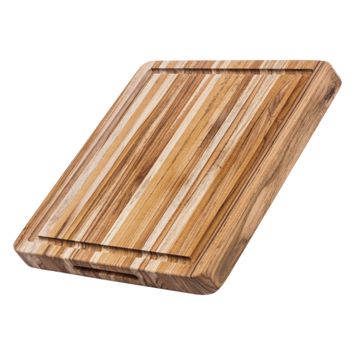 Teakhaus Traditional Carving Board Handgrip & Juice Canal 16x12x1.5" - Bear Country Kitchen
