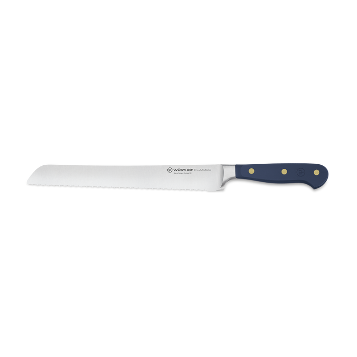 Wusthof Classic Double Serrated Bread Knife 9" Blueberry - Bear Country Kitchen