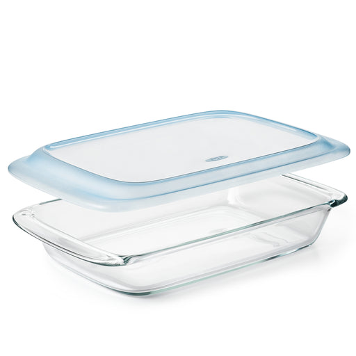 Oxo Rectangular Glass Baker with Lid 9" x 13" - Bear Country Kitchen