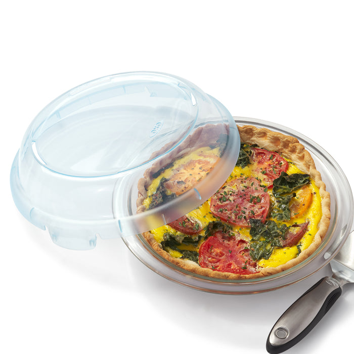 OXO Good Grips Glass Pie Plate With Lid - Bear Country Kitchen