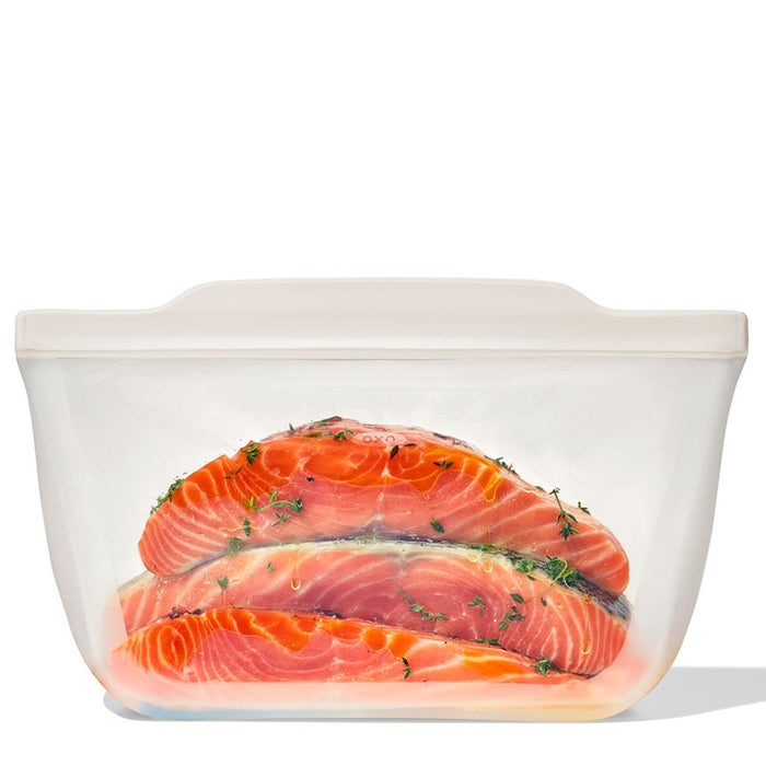 OXO Good Grips Stand Up Silicone Reusable Bag Half Gallon - Bear Country Kitchen