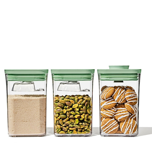 OXO Good Grips Pop Container Set Of 3 Green - Bear Country Kitchen