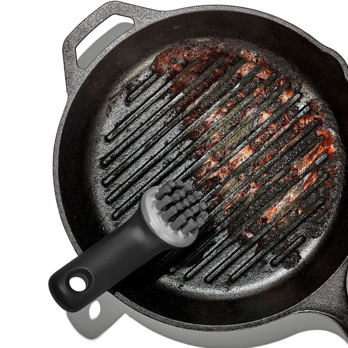 OXO Good Grips Cast Iron Brush - Bear Country Kitchen