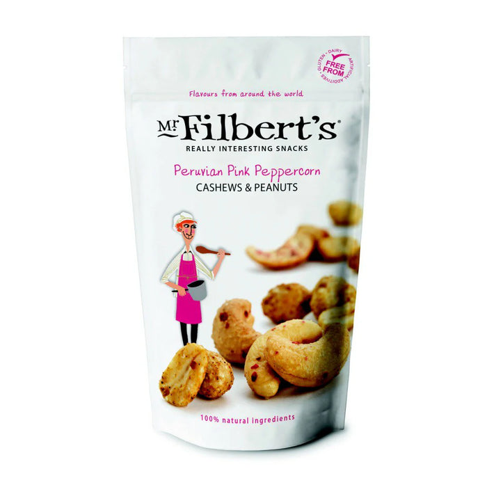 Mr. Filbert's Peruvian Pink Peppercorn Cashews and Peanuts - Bear Country Kitchen