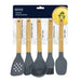 Danesco Mini Silicone Utensil Set Of 5 Charcoal - Bear Country Kitchen