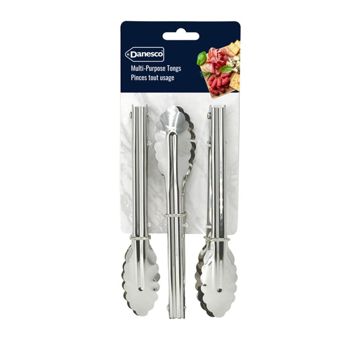 Danesco Mini Multi-Purpose Tong Set Of 3 - Bear Country Kitchen