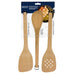 Danesco Beechwood Tools Set Of 3 - Bear Country Kitchen