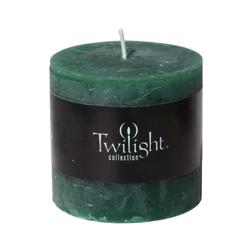 Twilight Scented Rustic Pillar Pine 3 x 3" - Bear Country Kitchen