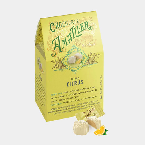 Amatller White Chocolates With Lemon - Bear Country Kitchen