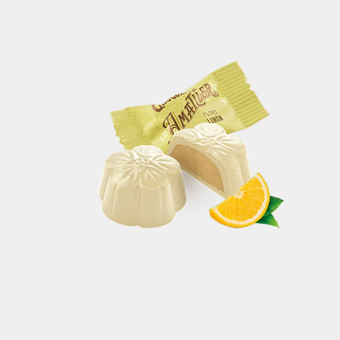 Amatller White Chocolates With Lemon - Bear Country Kitchen