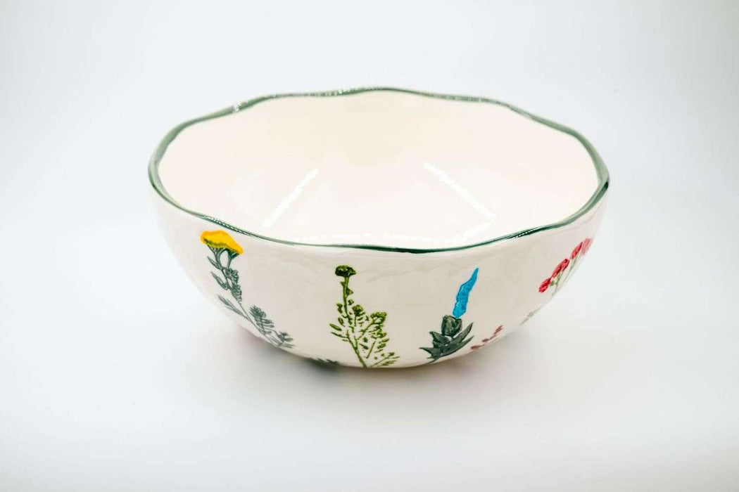 Soup & Cereal Bowl Wildflowers - Bear Country Kitchen