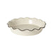 Costa Nova Stacked Organic Pie Dish Salt - Bear Country Kitchen