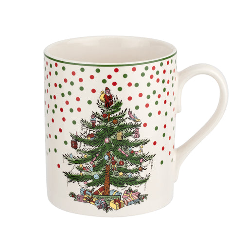 Spode Christmas Tree Mug Polka Dot - Bear Country Kitchen