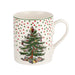 Spode Christmas Tree Mug Polka Dot - Bear Country Kitchen