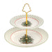 Spode Christmas Tree Polka Dot 10" Tiered Server - Bear Country Kitchen