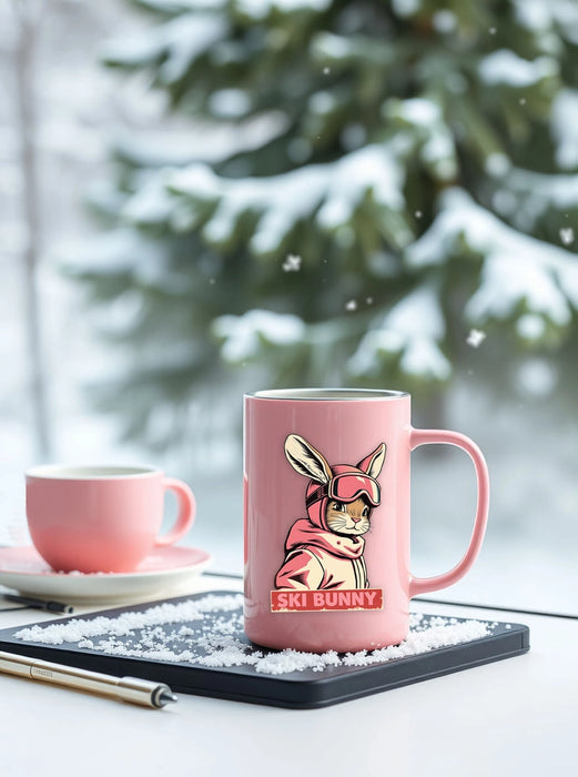 Sofs Design Sticker Ski Bunny