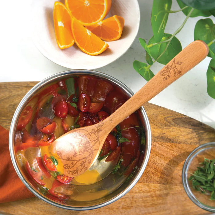 Talisman Corner Spoon Etched Woodland - Bear Country Kitchen