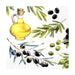 Paper Design Luncheon Napkin Olives - Bear Country Kitchen