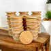 Bamboo Switch Lid For Wide Mouth Mason Jar - Bear Country Kitchen