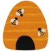 Danica Jubilee Felted Wool Trivet Bumblebee - Bear Country Kitchen