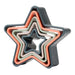 Fusion Twist Cookie Cutter Set Of 5 Star - Bear Country Kitchen