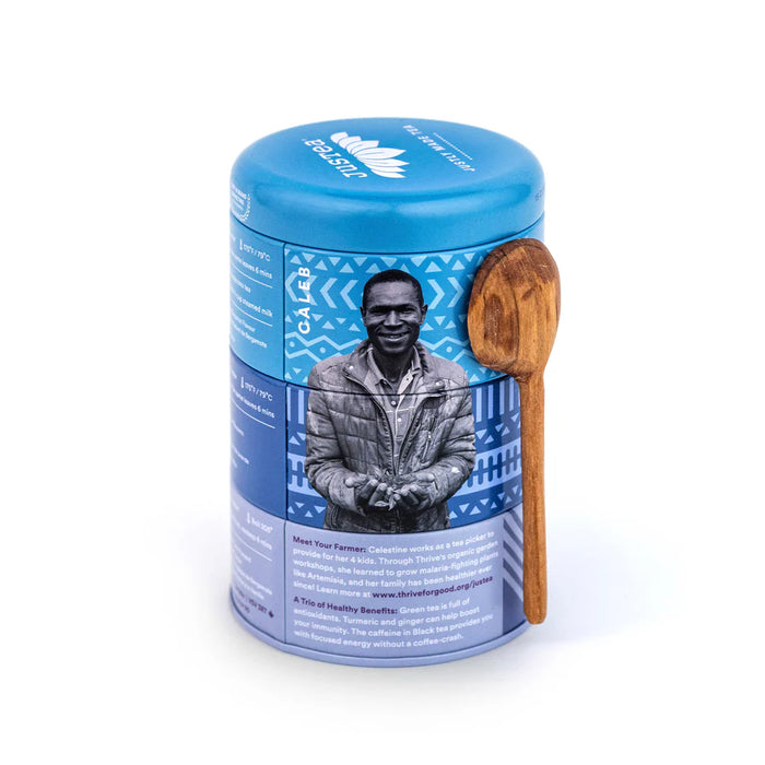 JUSTEA Variety Trio Loose Leaf Tea Tin Earl Grey - Bear Country Kitchen