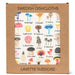 Abbott Swedish Dishcloth Mushroom Alphabet - Bear Country Kitchen