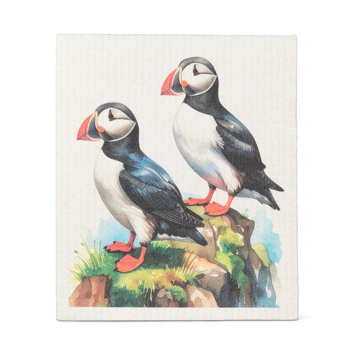 Abbott Swedish Dishcloth Puffins - Bear Country Kitchen