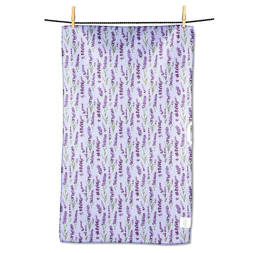 Abbott Double Sided Kitchen Towel Lavender - Bear Country Kitchen