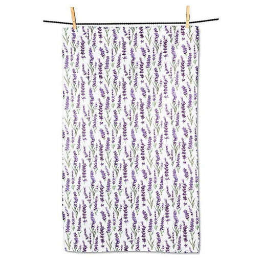 Abbott Double Sided Kitchen Towel Lavender - Bear Country Kitchen