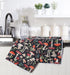Abbott Double Sided Kitchen Towel Mushrooms - Bear Country Kitchen